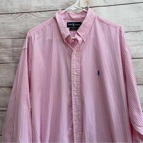 TWO RALPH LAUREN BLAKE LONG SLEEVE SHIRTS - Picture 4 of 11